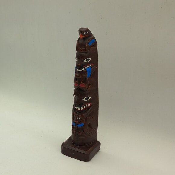 Haida Totem From Alaska - Picture 4 of 11